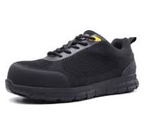 ZHYWDBWZ ESD Composite Toe Steel Toe Shoes for Men and women SRC Non Slip low Work Shoes Construction Lightweight Breathable Sneakers Indestructible ...