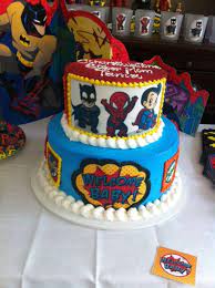 Pin By Erin Cornwell On Tania S Baby Shower Ideas Superhero Baby Shower Baby Shower Cakes Sweet Baby Shower Ideas