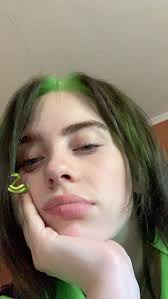 Billie Eilish Green Hair Billie Eilish Billie Mi Novia Hermosa