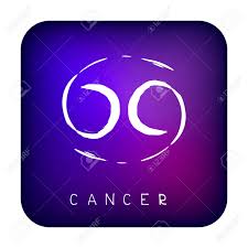 There are three qualities in the zodiac: Freehand Drawing Zodiac Sign Cancer Isolated On Ultra Violet Background Astrology Icon Design Element For Flyers Or Greeting Cards Grunge Style Royalty Free Cliparts Vectors And Stock Illustration Image 101273155