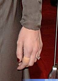 Engagement ring spotted