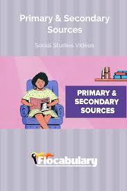 Primary Secondary Sources Primary And Secondary Sources Secondary Source Primary Sources Lesson