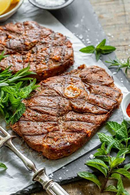 Grilled Leg of Lamb Steak Recipe - Healthy Seasonal Recipes