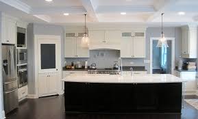 And, it's easy to see why with this collection of traditional, modern, cottage and contemporary white kitchens that go way beyond boring. White Shaker Kitchen With Glass Top Area Dark Island Granite Tops Dark Bamboo Modern Kitchen Chicago By Tcn Cabinets And Design Houzz Au