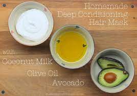 Try applying coconut oil about 15 to 30 minutes before you wash, focusing on the midsection and ends of your hair. 12 Homemade Hair Mask Recipes That Really Work Thefashionspot Hair Mask Homemade Hair Products Homemade Hair Mask