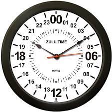 Countdown with colorful animations counting down the weeks, days, minutes, hours, and seconds. Trintec 24 Hour Military Time Swl Zulu Time 24hr Wall Clock 10 Buy Online In Czech Republic At Czech Desertcart Com Productid 19897274