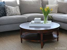 A lot of people will tell you that a coffee table is a necessary piece of furniture for a living room. Round Coffee Table Options For Our Family Room Space