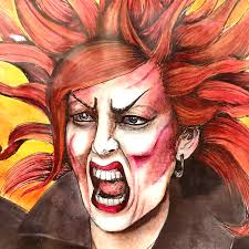 Fan Art, Movie Art, Movie Characters, Sci Fi art, Classic Horror, Horror,  Collage, Vintage photography, Animal Art, Aunt Irma, The IT Crowd