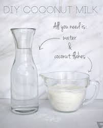 Super Easy Diy Coconut Milk Coconut Flour Make Coconut Milk Diy Coconut Coconut Flour