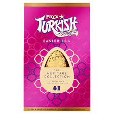 Classic turkish delight is often sold in small cubes plain or containing nuts at markets. Frys Turkish Delight Chocolate Medium Easter Egg
