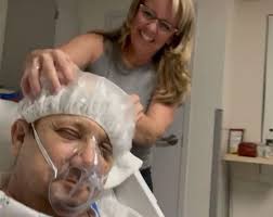 Jeremy Renner posts video update: 'ICU spa moment to lift my spirits'