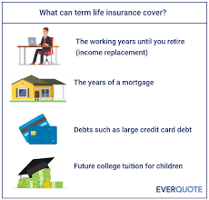 It can also provide cash to pay any debts or business expenses you leave behind. Life Insurance Coverage For You And Your Family Everquote