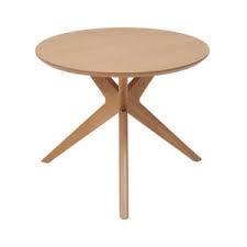 The table top is crafted from layered plywood with a melamine layer completing the top. Tron Medium Circular Coffee Table Knightsbridge Furniture