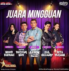 H bersama finalis all stars buka panggung datuk aaron aziz dan rita rudaini. Dari Hati Miss Mulan Final All Stars Buka Panggung Astro Warna