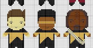Star trek cross stitch patterns. Star Trek Tng Cross Stitch Patterns C Geek At Repinned Net