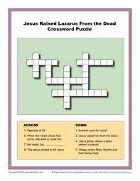 Challenging, brain buster activities for kids. Bible Crossword Puzzles Bible Lesson Activities For Children
