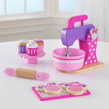 Minnie Mouse Baking And Treats Set By Kidkraft Pink Minnie Mouse Toys Baking Set Princess Toys