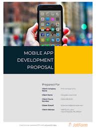 Mobile App Development Proposal Template Pdf Templates Jotform