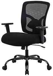Shop for tall office chairs at best buy. Big And Tall Office Chair 400lbs Wide Seat Desk Chair Computer Chair With Lumbar Support Adjustable Arms Task Rolling Swivel Mesh Executive High Back Ergonomic Tall Office Chairs Ergonomic Chair