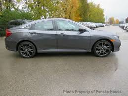 Used 2020 Honda Civic Sedan Sport Cvt Port Cvt New 4 Dr Sedan Cvt Gasoline 2 0l 4 Cyl Modern Steel Metallic 2020 Honda Civic Sedan Civic Sedan Honda Civic