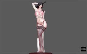 3D file DIMITRESCU LADY RESIDENT EVIL NAKED NUDE GAME CHARACTER SEXY  GIRL・3D printing design to download・Cults