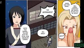 Naruto parody, Tsunade lost in the Game and had to give Pussy