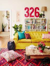 Cool Ways To Rock Bohemian Style Home Decor Colors Colourful Living Room Home Decor