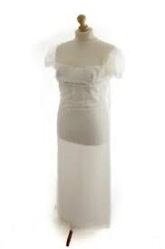 Das hochzeitskleid ist knielang und wird aus satin und organza genäht. Vintage Orig 60er Hippie Boho Hochzeitskleid Brautkleid Weiss Spitze 42 Ebay