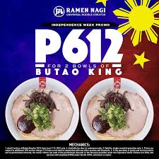 Prices may vary with location. Manila Shopper Ramen Nagi Independence Day Promo 2021
