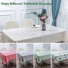 Elastic dining table chair covers protect your dining chairs can prevent your chair from kids scribble or pet'scratch and bite. Buy Kshg Odorless No Sharp Edge Protection Table Cover Clear Plastic Desk Protector 12 12 Inch 1 5mm Thickness 2pcs Waterproof Table Cover Dresser Coffee Dining Table Cover Multi Size Optional Online In Indonesia B089pnl5vn