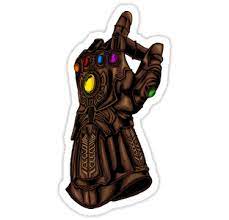 Infinity Gauntlet Snap Infinity War Reference Sticker By Jkwartwork In 2021 Marvel Tattoos Infinity Snaps