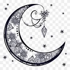 Maybe you would like to learn more about one of these? Black Crescent Moon Illustration Drawing Crescent Moon Moon Decoration Pencil Decor Decorative Png Pngwing