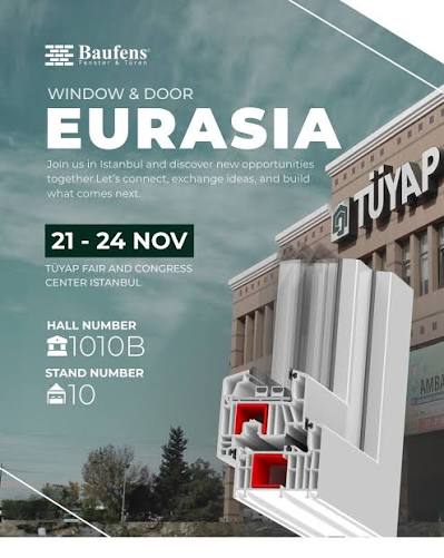 Eurasia Door Fair — Tüyap Fair and Congress Center, İstanbul, Türkiye