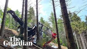The incident took place when a cable car was descending down mt. Italy In Shock As 14 People Die In Cable Car Accident Italy The Guardian