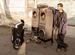 boom box bicycle 自転車 スピーカー