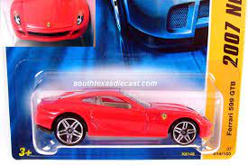 1/18 hot wheels ferrari 288 gto red. Hot Wheels Guide Ferrari 599 Gtb Fiorano