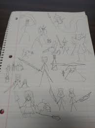 Drew every non DLC boss in stick figure form : r/darksouls3