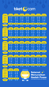 Berikut kami sampaikan adalah jadwal puasa bulan ramadhan 2019 untuk wilayah jakarta dan sekitarnya. Jadwal Buka Puasa Ramadhan Imsakiyah 2020 Tiket Com