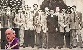 Portrait of the pope as a young man. Pope Francis Friends Reveal How He Fell In Love Held Unforgettable Parties And Pranked His Teachers Daily Mail Online