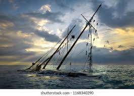 sinking ship images, stock photos