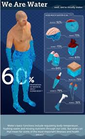 You Have Probably Heard That The Human Body Is Two Thirds Water It May Surprise You To Know That Over 99 Percent Of Th Water Facts Human Body Water For Health