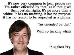 But these are gifts of the spirit, not fruits. Why Stephen Fry S Offensive Quote Is Total Bullshit Tea Leaves And Dog Ears