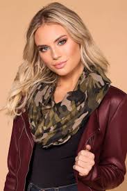 We offer fashion and quality at the best price in a more sustainable way. Belinda Camo Scarf By Priceless