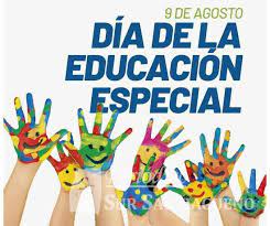 El pleno de la diputación de huelva, celebrado de forma presencial en el foro iberoamericano de la rábida, ha ratificado hoy una declaración institucional en la que se fija el 13 de junio como. 9 De Agosto Dia De La Educacion Especial Sur Santiagueno Sur Santiagueno