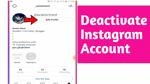 This is one of the ways to recover a disabled instagram account. How To Deactivate Instagram Account 2020 Disable Instagram Permanently Or Temporarily Youtube