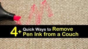 Knowing how to remove sharpie marker stains from our household surfaces and fabrics makes us ready to tackle any stain we encounter. 4 Quick Ways To Remove Pen Ink From A Couch