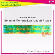 Namun, bagaimana cara kita menyambut ramadhan sesuai dengan tuntunan syariat? Jual Hiasan Dekorasi Puasa Ramadhan Banner Rumbai Garland Jakarta Timur Brili Shop Tokopedia