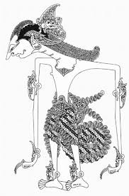 Gambar wayang ontoseno hitam putih. Gambar Wayang Kulit Hitam Putih Gambar Wayang