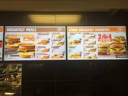 Here are the best things to order in the morning at. Breakfast Menu Board Picture Of Burger King Smyrna Tripadvisor