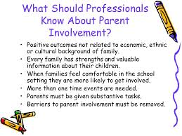 Get some quick ideas for ways to support your child's elementary education. Parent Involvement In Early Childhood Education Ppt Video Online Download